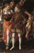 Justus Tiel Allegory of the Edcation of Philip III France oil painting artist
